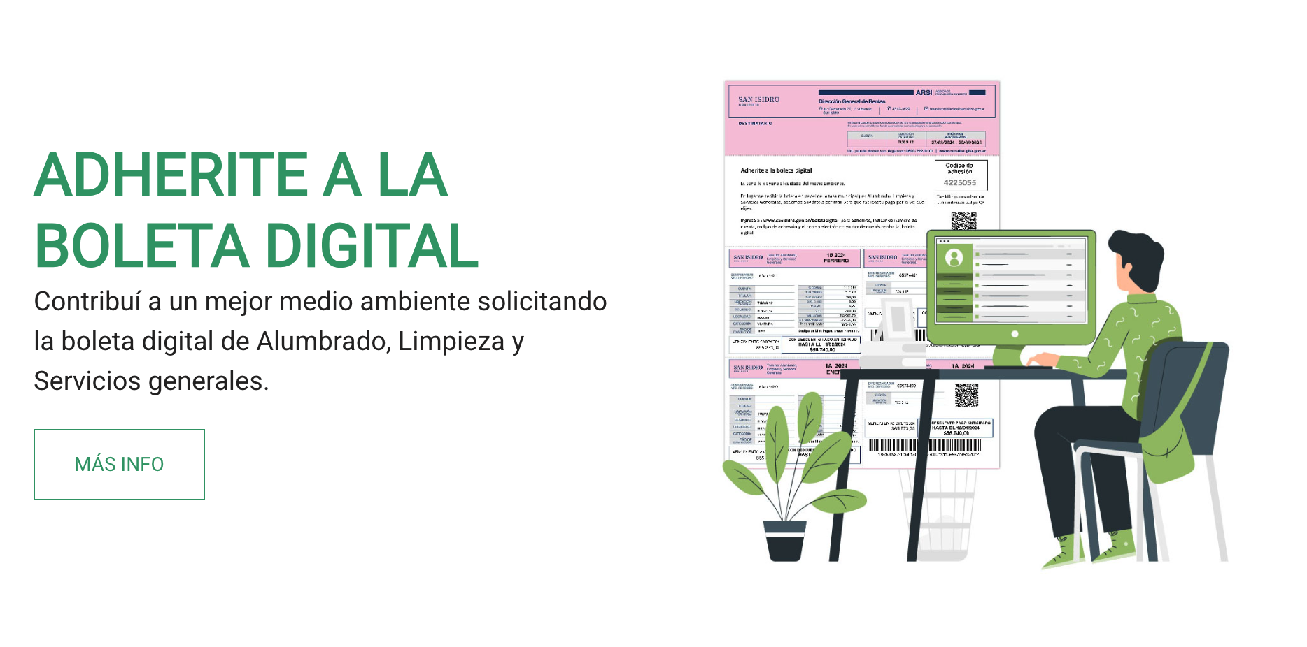 Adhesion a boleta digital